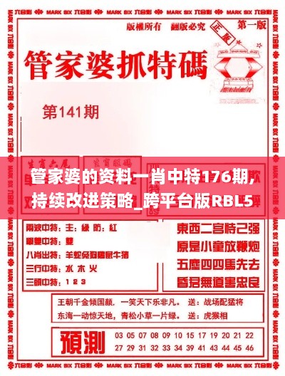 管家婆的资料一肖中特176期,持续改进策略_跨平台版RBL5.74