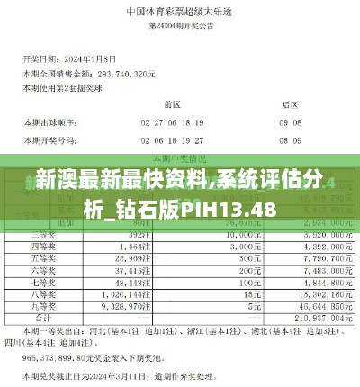 新澳最新最快资料,系统评估分析_钻石版PIH13.48