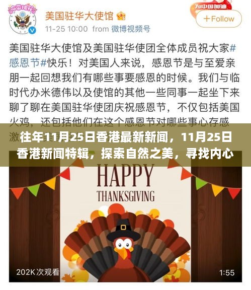 11月25日香港新闻特辑，探索自然之美，寻找内心平静的新闻回顾