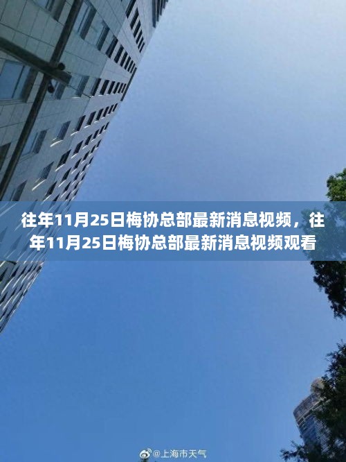 往年11月25日梅协总部最新消息视频观看与学习指南