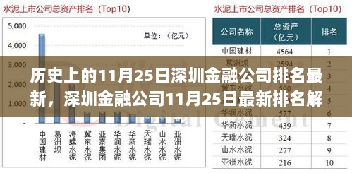 11月25日深圳金融公司最新排名解析