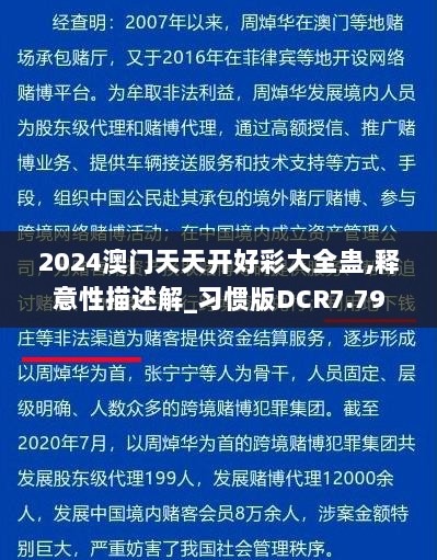 2024澳门天天开好彩大全蛊,释意性描述解_习惯版DCR7.79