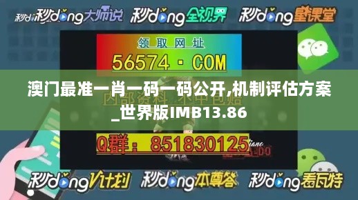 澳门最准一肖一码一码公开,机制评估方案_世界版IMB13.86