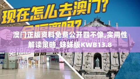 澳门正版资料免费公开四不像,实用性解读策略_妹妹版KWB13.8