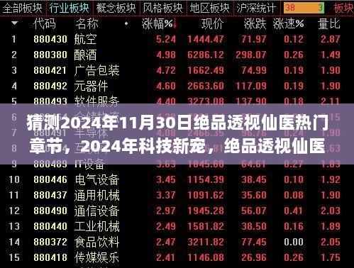 2024年科技新宠，绝品透视仙医——未来医疗与娱乐的融合巅峰