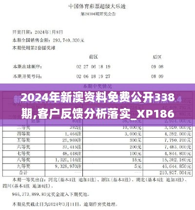 2024年新澳资料免费公开338期,客户反馈分析落实_XP186.470-5