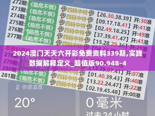 2024澳门天天六开彩免费资料339期,实践数据解释定义_超值版90.948-4