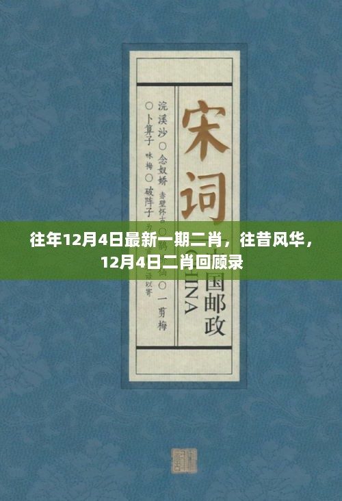 往昔风华，12月4日二肖回顾与展望