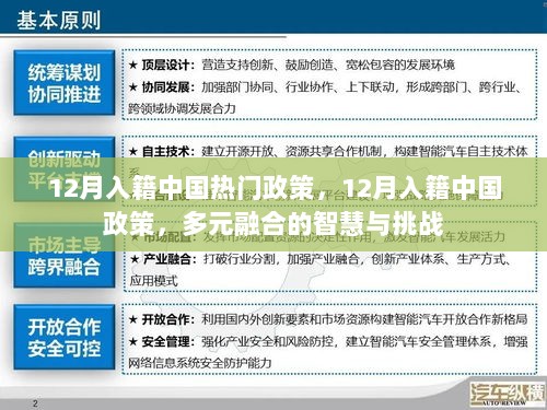 12月中国多元融合的入籍政策，智慧与挑战共存