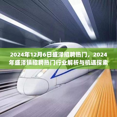 2024年盛泽镇招聘热门行业解析与探索的机遇