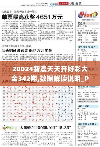 20024新澳天天开好彩大全342期,数据解读说明_Pixel13.303