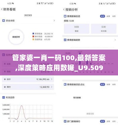 管家婆一肖一码100,最新答案,深度策略应用数据_U9.509