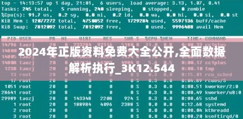 2024年正版资料免费大全公开,全面数据解析执行_3K12.544