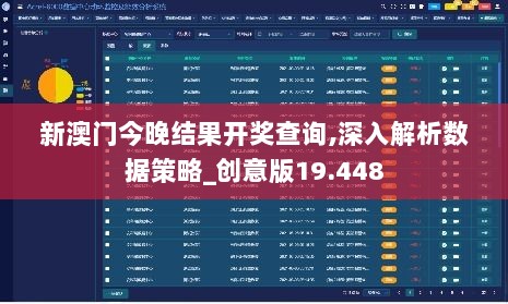 新澳门今晚结果开奖查询,深入解析数据策略_创意版19.448
