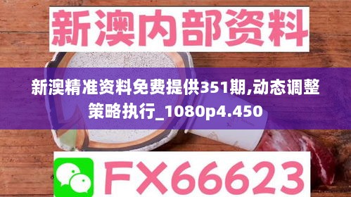 新澳精准资料免费提供351期,动态调整策略执行_1080p4.450