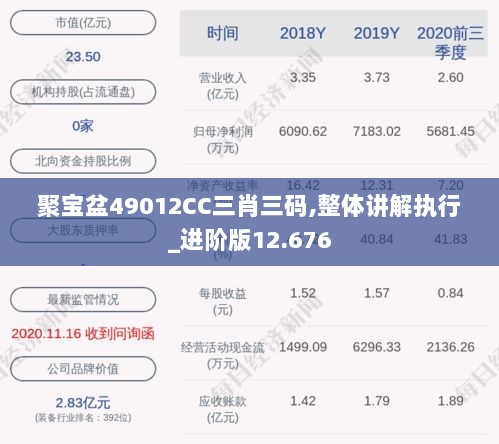 聚宝盆49012CC三肖三码,整体讲解执行_进阶版12.676