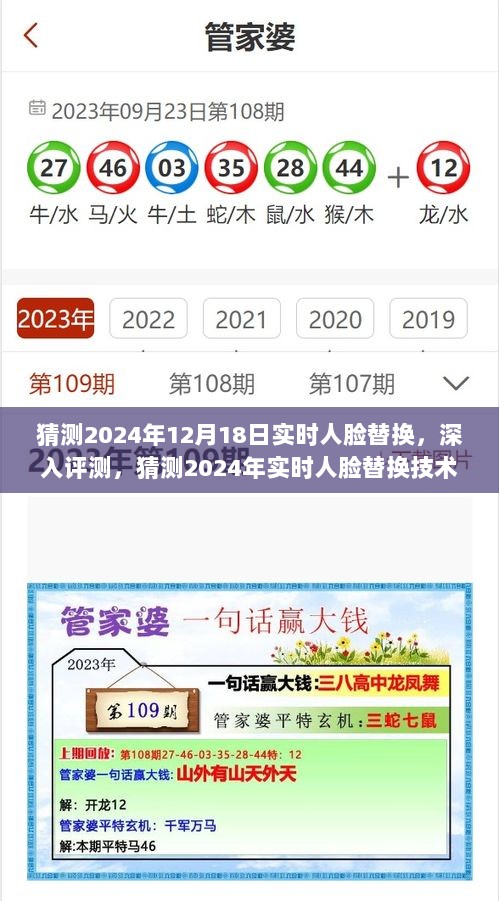 2024年实时人脸替换技术深度体验与全面分析报告