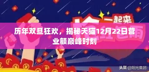 揭秘天猫双旦狂欢，历年营业额巅峰时刻的惊人数据