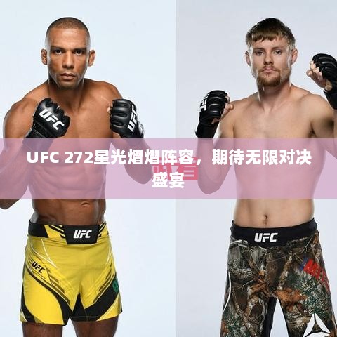 UFC 272星光熠熠阵容，期待无限对决盛宴