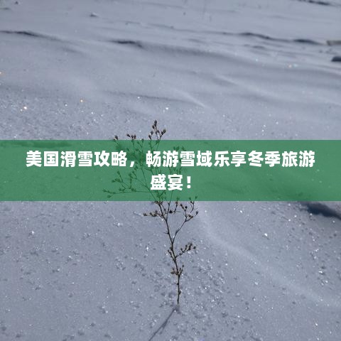 美国滑雪攻略，畅游雪域乐享冬季旅游盛宴！